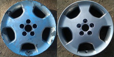 Профессиональная качественная покраска литых дисков BMW, Audi, VW, Acura, Mercedes, Toyota, Honda, Lexus в Минске
