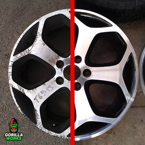 Полимерная покраска литых дисков в Минске