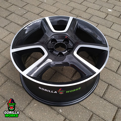 Полимерная покраска литых дисков в Минске