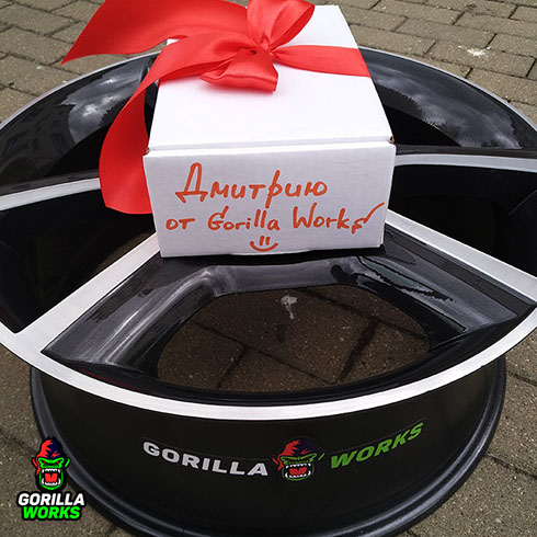 Полимерная покраска литых дисков в Минске