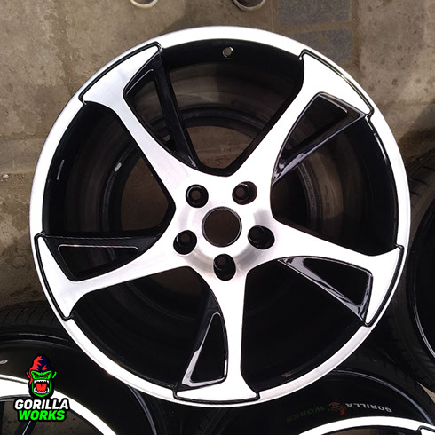 Полимерная покраска литых дисков в Минске