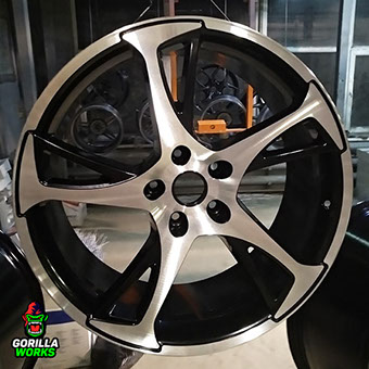 Полимерная покраска литых дисков в Минске