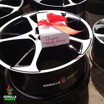 Полимерная покраска литых дисков в Минске