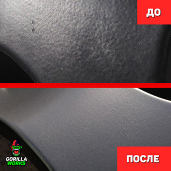 Сравнение пескоструя и дробеструя на литых дисках BMW X5 e53