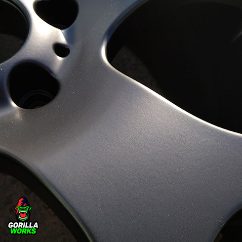 Результат работы бракоделов после полимерной покраски