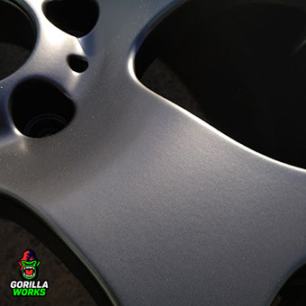 Результат работы бракоделов после полимерной покраски