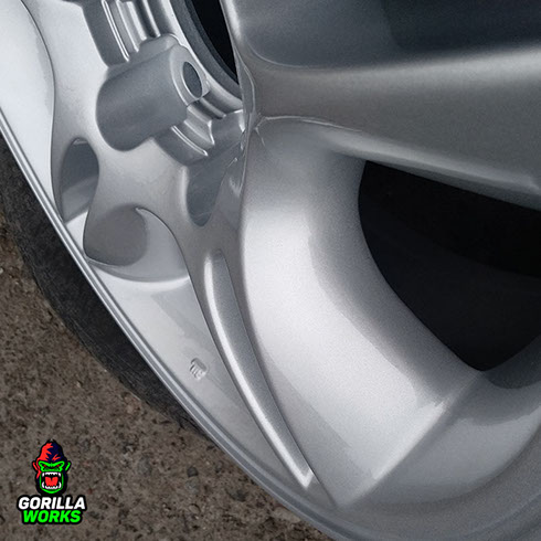 Результат восстановления литых лисков Лексус ГХ 460 (Тойота Прадо 150) в Gorilla Works [ Минск ] 