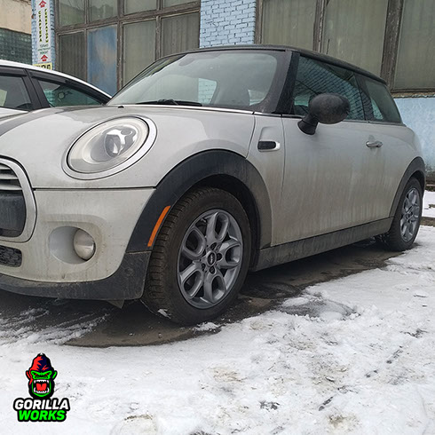 Диски Mini Cooper в светлом графите Ганметалл