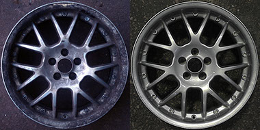 Восстановление и покраска литых авто дисков в Минске