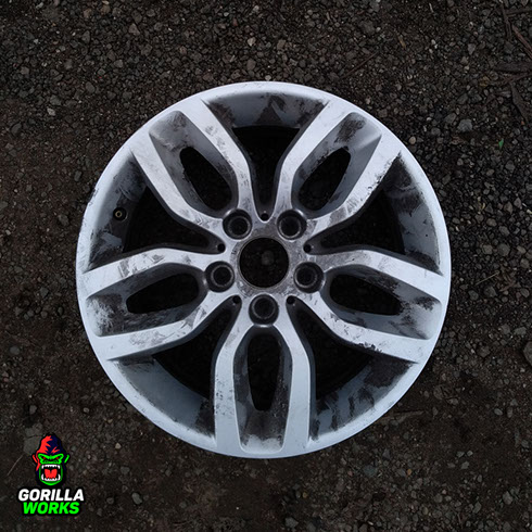 Литой диск R17 BMW X3 305 стиль перед порошковой покраской