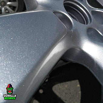 Крупнозерновое серебро для покраски литых автомобильных дисков в Гродно 