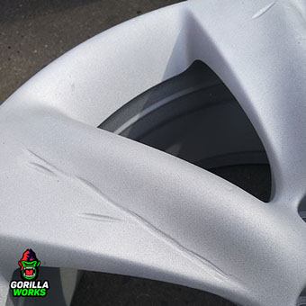 Фото литья R21 Infiniti после песочки