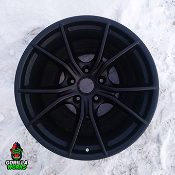 Недорогая покраска литых дисков полимерными красками в Минске