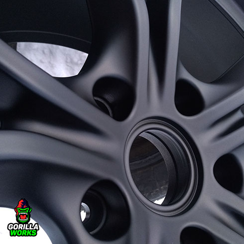 Покраска полимерными порошковыми красками литых кованых дисков для авто из США в Минке